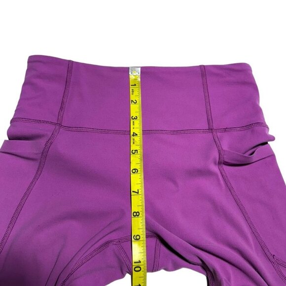 Athleta Cropped Leggings Pink Size Small - Picture 5 of 8